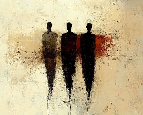 Silhouettes | Abstract Human Figures by Zen and More