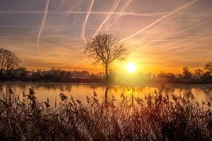 Überschwemmungsgebiete in Wijk en Aalburg
