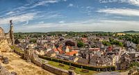 Panorama over Valkenburg aan de Geul from the Ruins