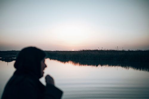 De mooiste zonsondergang