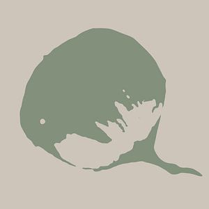 Kuri - Chestnut from the Forest Abstract art