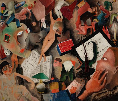 Yves Tanguy - The Testament of Jacques Prévert (The Château Street)