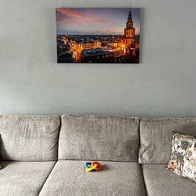 Kundenfoto: Groningen von Ton Drijfhamer, auf Leinwand