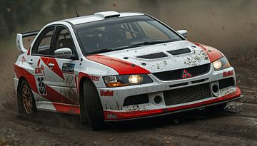 evo rally car by gil an