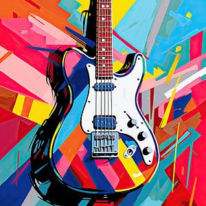 Gitarre abstrakt