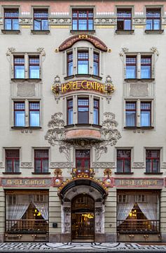 Hotel Central Praag van Hans Vos Fotografie
