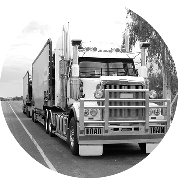 Truck Australië van Inge Hogenbijl