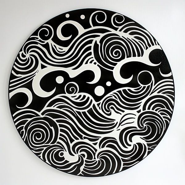 Modern Lines | Modern von ARTEO Gemälde