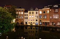 Oudegracht à Utrecht près de Lijnmarkt par Donker Utrecht Aperçu