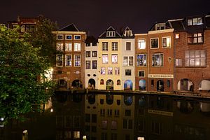 Oudegracht in Utrecht bei Lijnmarkt