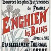 Alfred Choubrac - Sources les plus Sulfureuses de FRANCE ENGHIEN les BAINS (1880-1900) sur Peter Balan