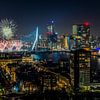 Feuerwerk Rotterdam von MS Fotografie | Marc van der Stelt