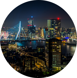Nationaal Vuurwerk 2014 in Rotterdam van MS Fotografie | Marc van der Stelt