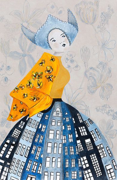 Dutch girl by Carmen de Bruijn