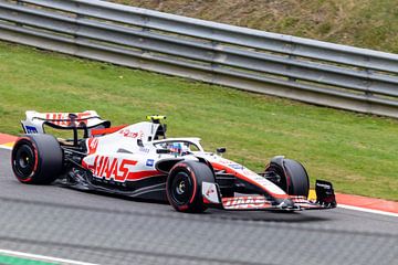Haas formule 1 van Jack Van de Vin