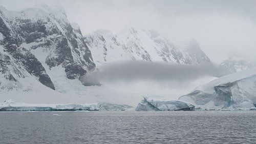 Brouillard au-dessus des sommets – Les paysages spectaculaires de l'Antarctique
