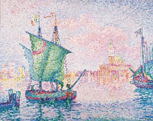 Venetië, De Roze Wolk, 1909, Paul Signac