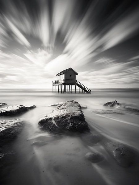 Long exposure seascape by haroulita