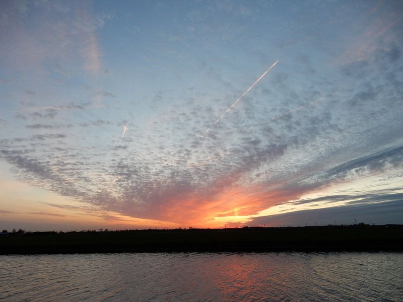 zonsondergang by bert jorritsma