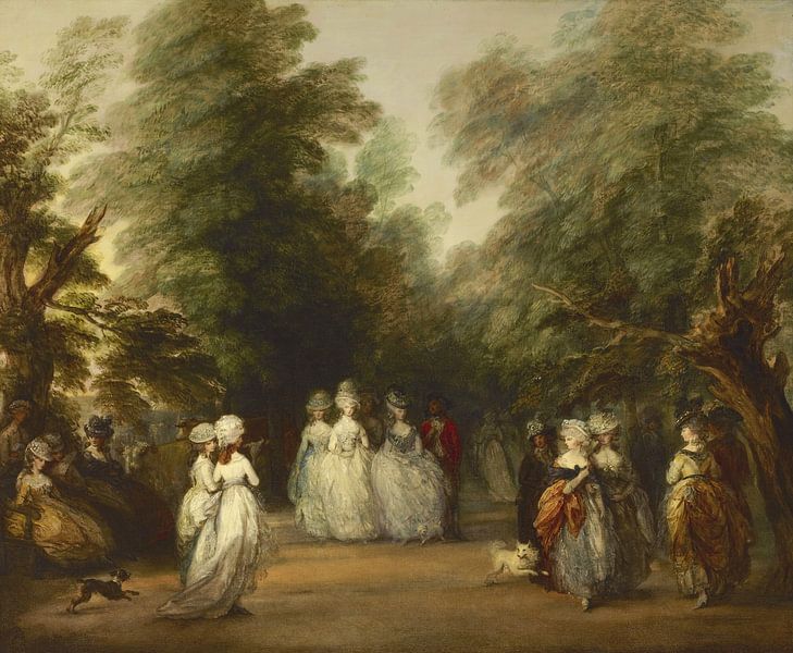 The Mall in St. James's Park, Thomas Gainsborough by Masterful Masters