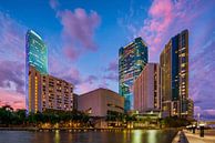Down Town Miami Sunset by Mark den Hartog thumbnail