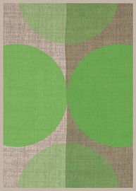 TW Living - Linen collection - Abstract ZEN green von TW living