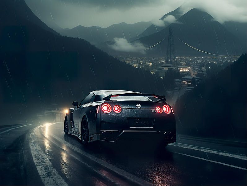 Nissan Skyline GTR Car Auto von FotoKonzepte