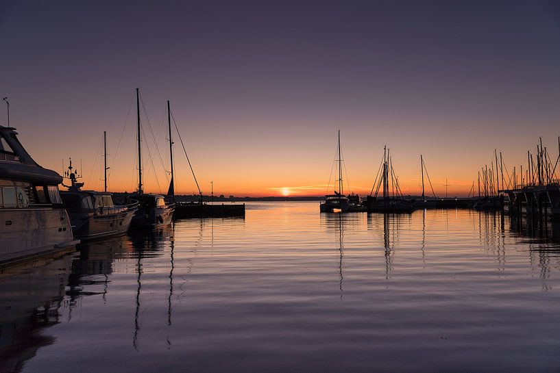 Sunset at the Baltic Sea by Patrick Schrepf