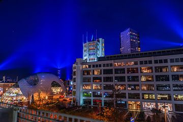 Eindhoven City by lights by Bas Fransen