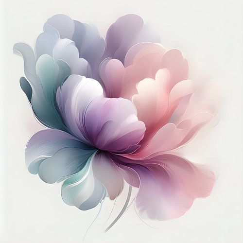 Bloem in pastelkleuren