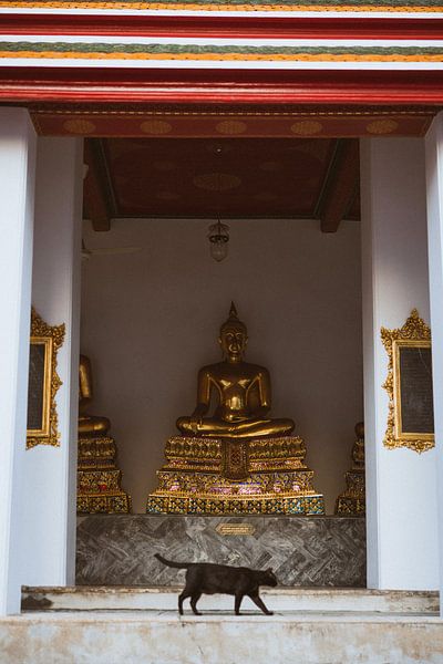 Wat Pho: The Spiritual Heart of Bangkok with the Reclining Buddha by Ken Tempelers