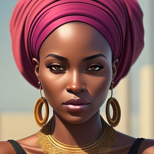 Dar es Salaam's Droom - Afrikaans portret