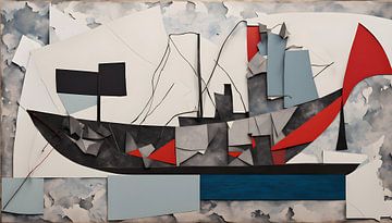 Boat, abstract by Nick Wendt