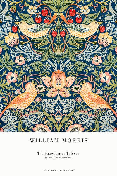 William Morris - The Strawberry Thieves by Old Masters