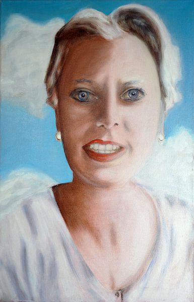 Blue eyes by Jan Wiersma