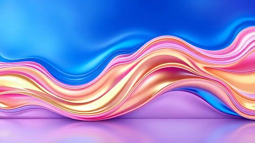 Abstract kleurenspel