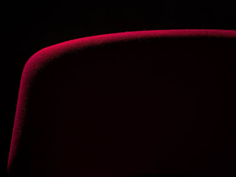 Rot auf Schwarz von Toon Vieijra