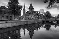 Ehemaliges Gerichtsgebäude am Burgwal 29 in Kampen. von Fotografie Ronald Miniaturansicht