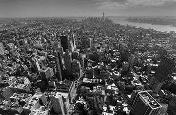 L'horizon de la ville de New York sur Marcel Kerdijk