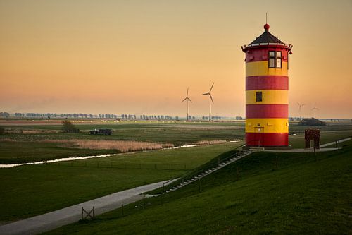 Pilsum Leuchtturm in Ostfriesland