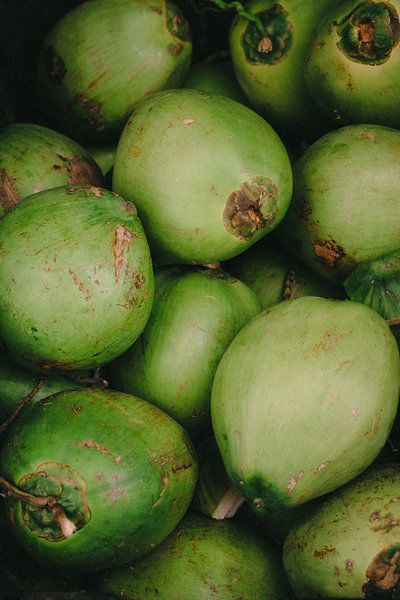 Tropical gold: fresh green coconuts from South East Asia by NZME Photography