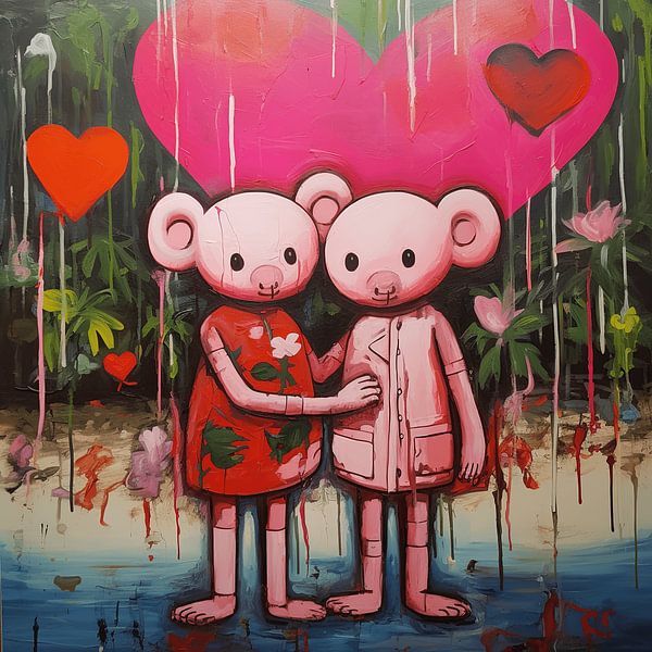 Love's Silhouettes by Art Lovers