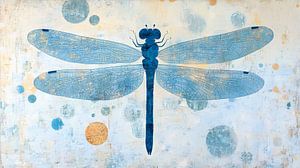 Blaue Libellen