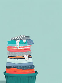 Clean Laundry, Calm Mind by Movingclouds