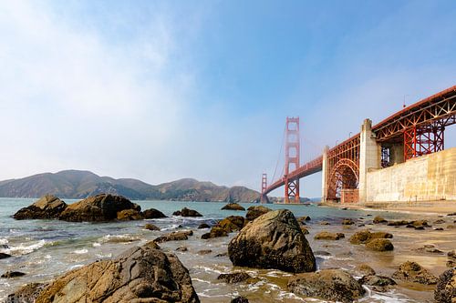 Gold Gate Bridge Rocks - San Francisco