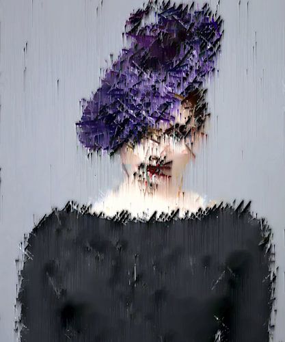 ....Hello you ! - Photo painting modern portraits #2022 von Igor Bajenov