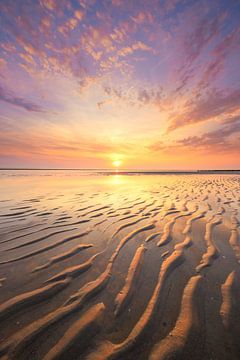 Line play on the beach