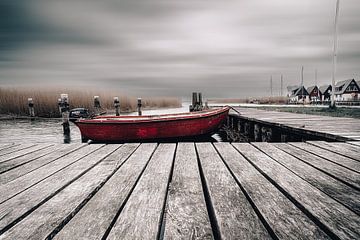 Bateau au ponton sur Bild.Konserve