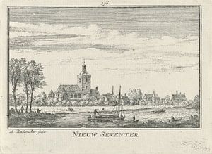 Abraham Rademaker, Ansicht von Zevenaar, 1727 - 1733