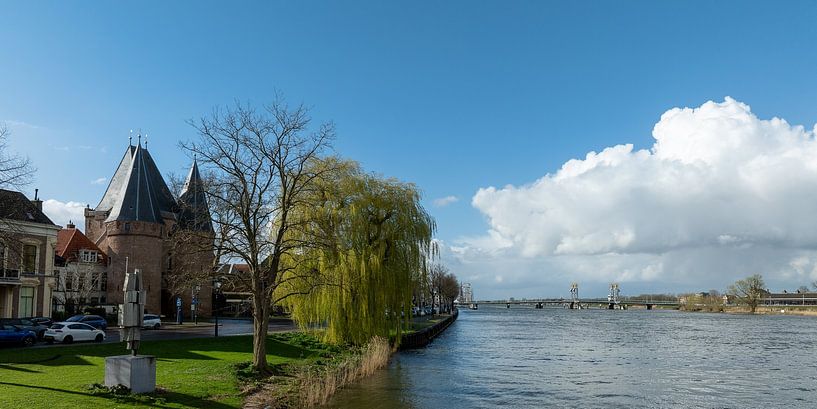 Die schöne Hansestadt Kampen aus der Vogelperspektive. von Evert Jan Kip